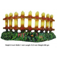 Fence Design Aquarium Toy 